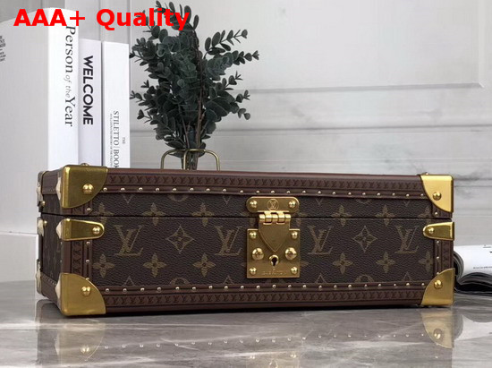 Louis Vuitton 8 Watch Case in Monogram Canvas with Beige Microfiber Lining M47641 Replica