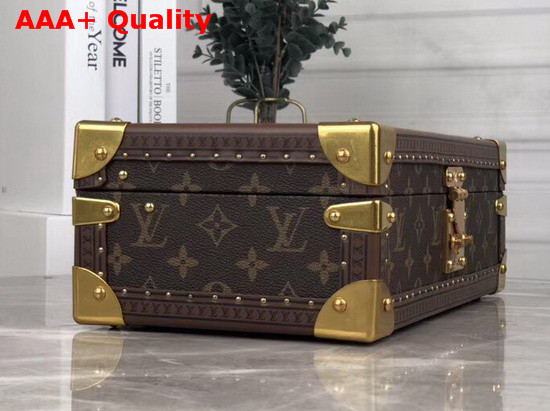 Louis Vuitton 8 Watch Case in Monogram Canvas with Red Microfiber Lining M20039 Replica