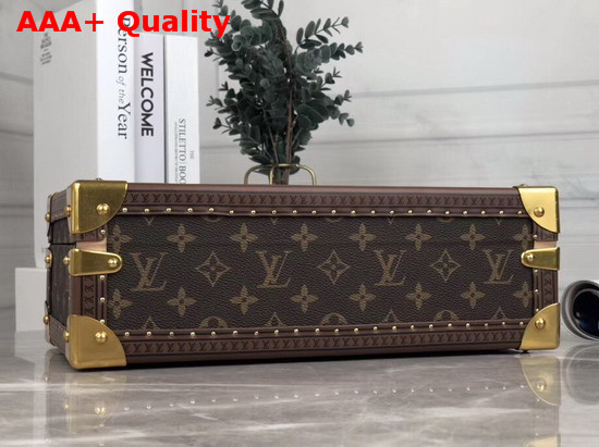 Louis Vuitton 8 Watch Case in Monogram Canvas with Red Microfiber Lining M20039 Replica