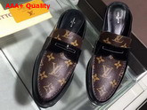 Louis Vuitton Academy Open Flat Loafer Replica