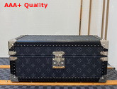 Louis Vuitton Accessories Box Monogram Eclipse Coated Canvas Red Microfiber Lining M44127 Replica