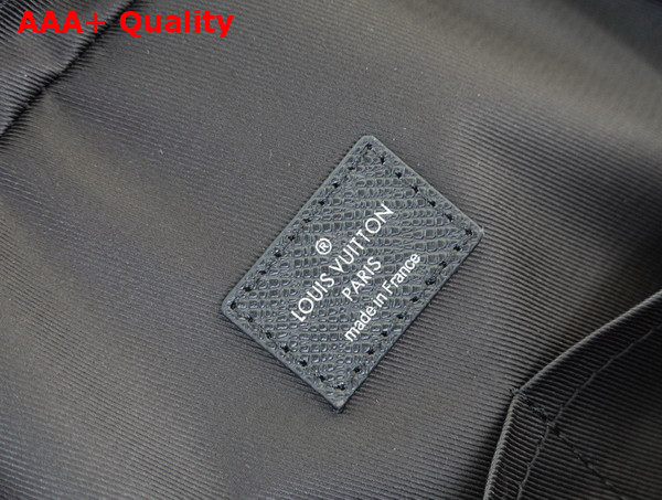 Louis Vuitton Adrian Backpack in Black Taiga Cowhide Leather M30857 Replica