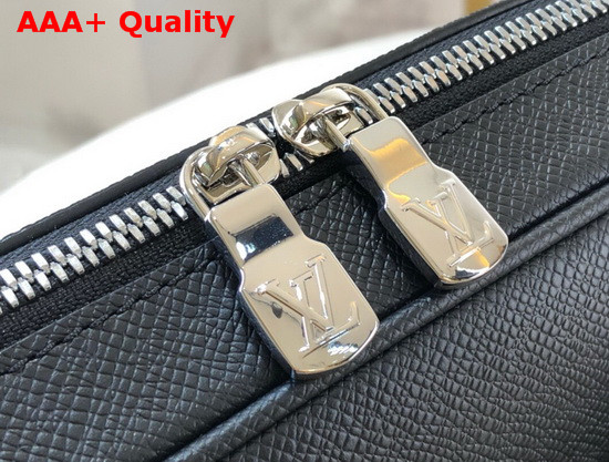 Louis Vuitton Alex Brieefcase in Black Embossed Taiga Leather M30440 Replica