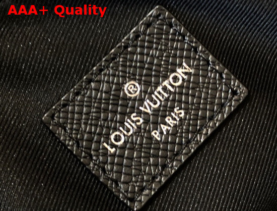 Louis Vuitton Alex Brieefcase in Black Embossed Taiga Leather M30440 Replica