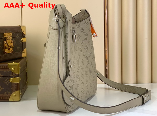 Louis Vuitton All Around MM Galet Perforated Mahina Taurillon Leather M14617 Replica