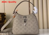 Louis Vuitton All Around PM Galet Grey Perforated Mahina Calfskin Leather M27336 Replica