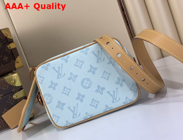 Louis Vuitton All in BB Autres Toiles Monogram Origine Bleu Courrier M27529 Replica