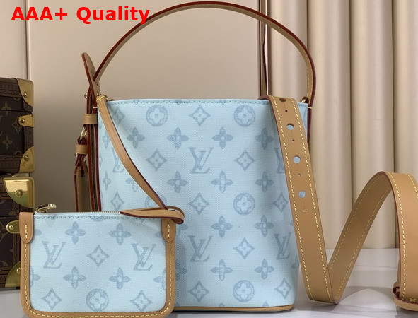 Louis Vuitton All in BB Autres Toiles Monogram Origine Bleu Courrier M27529 Replica