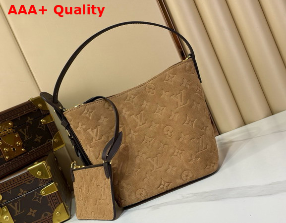 Louis Vuitton All in BB Beige Trench Embossed Calfskin Suede Leather M29834 Replica