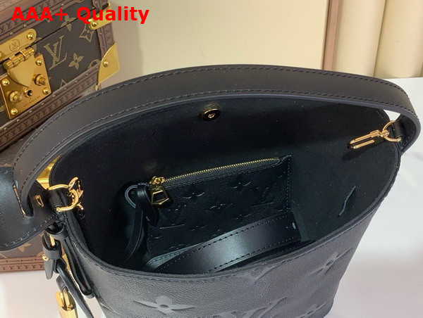 Louis Vuitton All in BB Black Monogram Empreinte Leather M13480 Replica