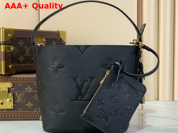 Louis Vuitton All in BB Black Monogram Empreinte Leather M13480 Replica