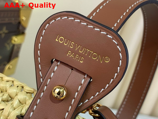 Louis Vuitton All in BB Brown Raffia M14217 Replica