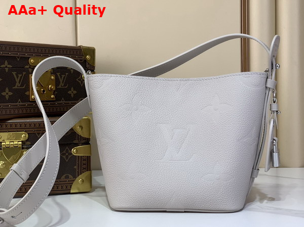 Louis Vuitton All in BB Brume Gray Monogram Empreinte Leather M28342 Replica