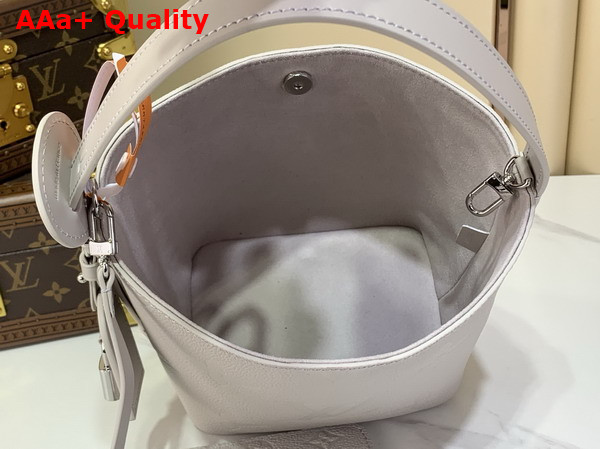 Louis Vuitton All in BB Brume Gray Monogram Empreinte Leather M28342 Replica