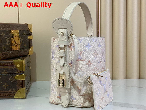 Louis Vuitton All in BB Dream Cream Monogram Empreinte Leather M25673 Replica