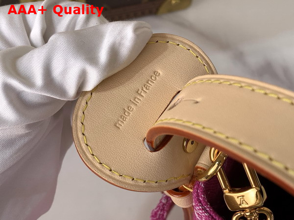 Louis Vuitton All in BB Fuchsia Denim Monogram Denim M27626 Replica