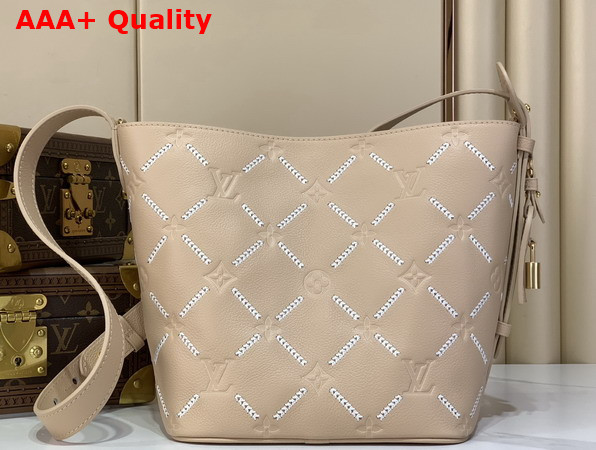 Louis Vuitton All in BB Hazelnut Couture Monogram Empreinte Leather Replica