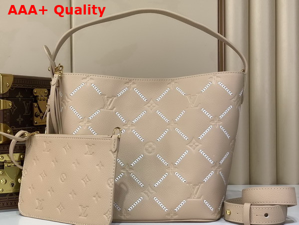 Louis Vuitton All in BB Hazelnut Couture Monogram Empreinte Leather Replica