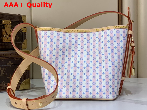 Louis Vuitton All in BB Mini Monogram Pattern for the LV Stamp Collection Blue Coated Canvas M29115 Replica
