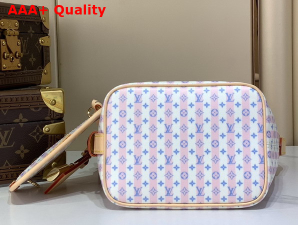 Louis Vuitton All in BB Mini Monogram Pattern for the LV Stamp Collection Blue Coated Canvas M29115 Replica