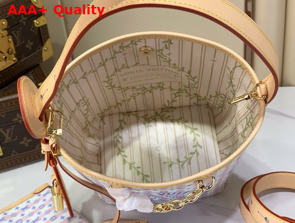 Louis Vuitton All in BB Mini Monogram Pattern for the LV Stamp Collection Blue Coated Canvas M29115 Replica