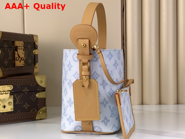 Louis Vuitton All in BB Monogram Origine Bleu Courrier M27529 Replica