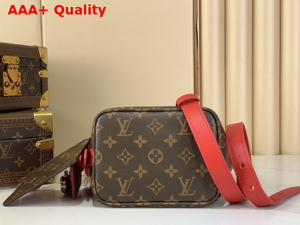Louis Vuitton All in BB Monogram Sari Red Coated Canvas M28317 Replica