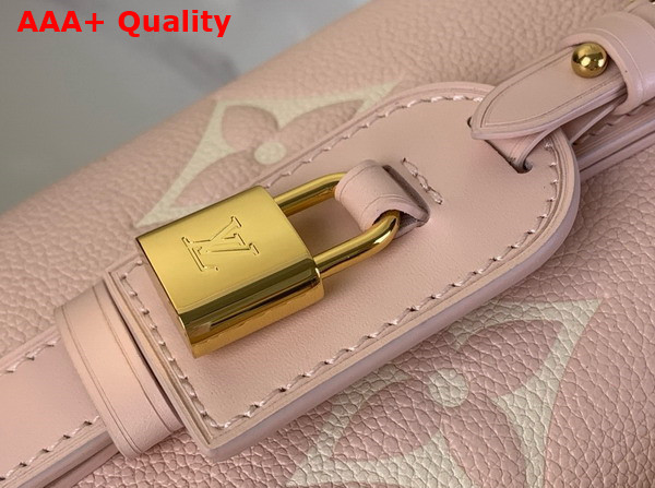 Louis Vuitton All in BB Pink Quartz Bicolor Monogram Empreinte Leather M14356 Replica