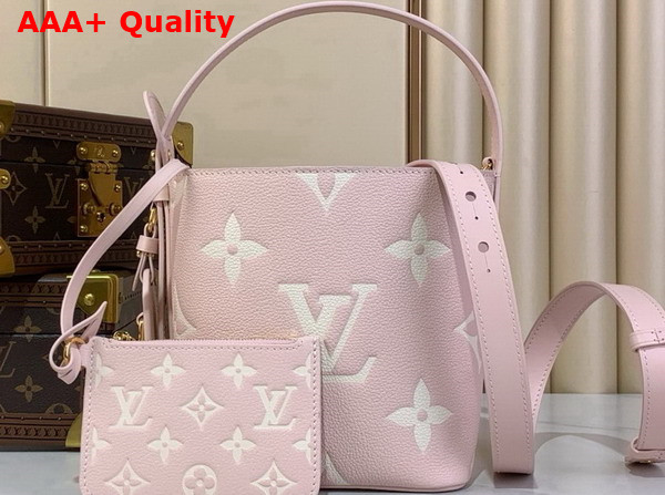 Louis Vuitton All in BB Pink Quartz Bicolor Monogram Empreinte Leather M14356 Replica