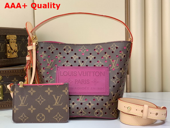 Louis Vuitton All in BB Pop Crush Monogram Perfo Canvas M29075 Replica