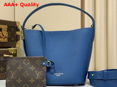 Louis Vuitton All in BB Prussian Blue Calf Leather M27370 Replica