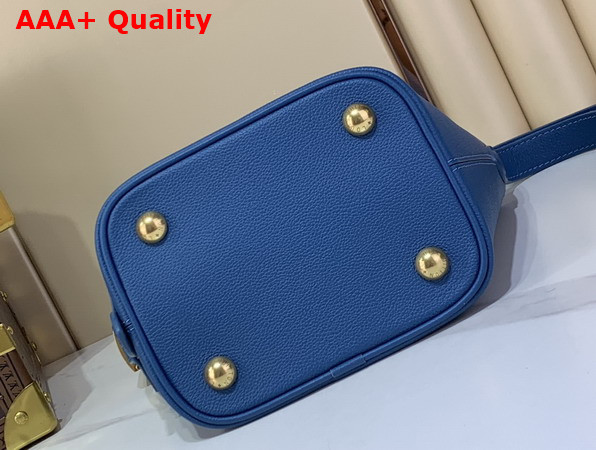 Louis Vuitton All in BB Prussian Blue Calf Leather M27370 Replica
