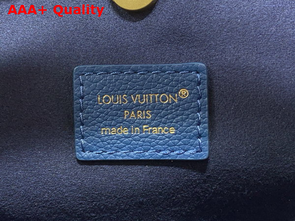 Louis Vuitton All in BB Prussian Blue Calf Leather M27370 Replica