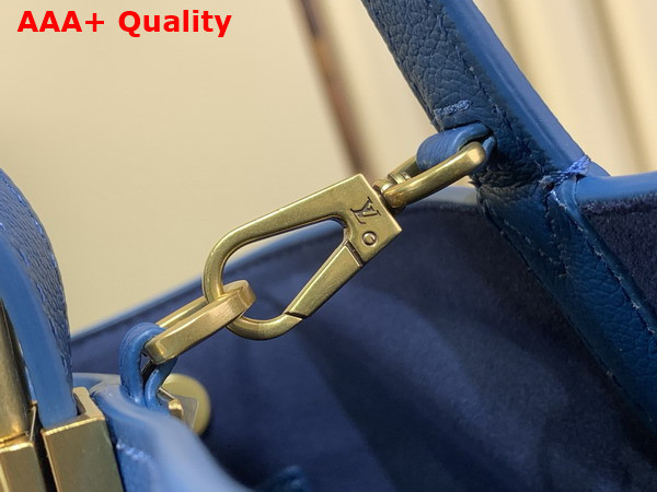 Louis Vuitton All in BB Prussian Blue Calf Leather M27370 Replica