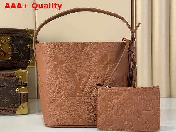 Louis Vuitton All in BB Tan Monogram Empreinte Leather M28820 Replica