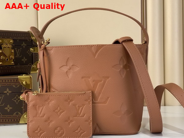 Louis Vuitton All in BB Tan Monogram Empreinte Leather M28820 Replica