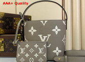 Louis Vuitton All in BB Tourterelle Creme Bicolor Monogram Empreinte Leather M13045 Replica