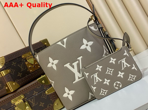 Louis Vuitton All in BB Tourterelle Creme Bicolor Monogram Empreinte Leather M13045 Replica