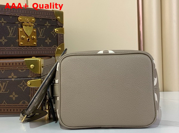 Louis Vuitton All in BB Tourterelle Creme Bicolor Monogram Empreinte Leather M13045 Replica