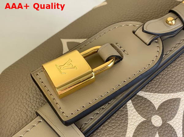 Louis Vuitton All in BB Tourterelle Creme Bicolor Monogram Empreinte Leather M13045 Replica