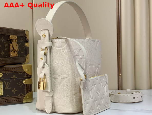Louis Vuitton All in BB in Cream Monogram Empreinte M2A356 Replica