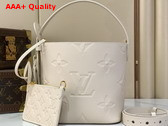 Louis Vuitton All in BB in Cream Monogram Empreinte M2A356 Replica