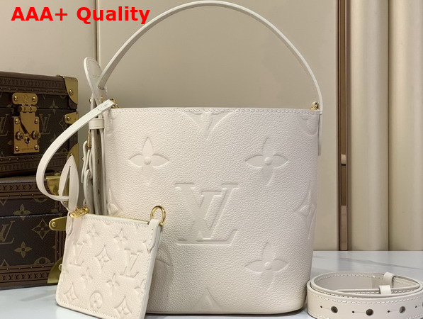 Louis Vuitton All in BB in Cream Monogram Empreinte M2A356 Replica