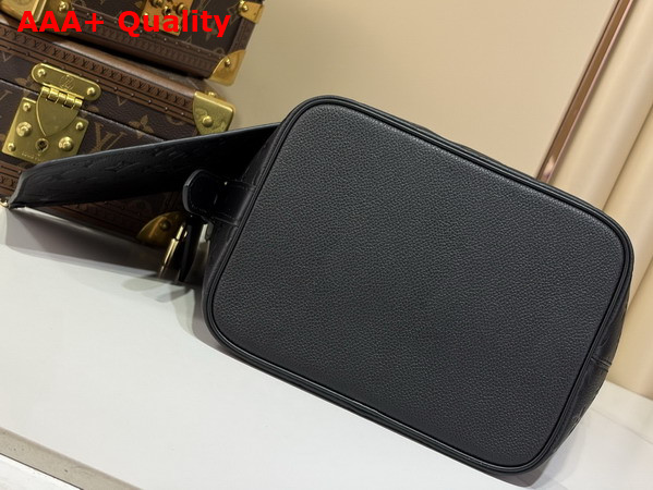 Louis Vuitton All in MM Black Monogram Empreinte Leather M29090 Replica