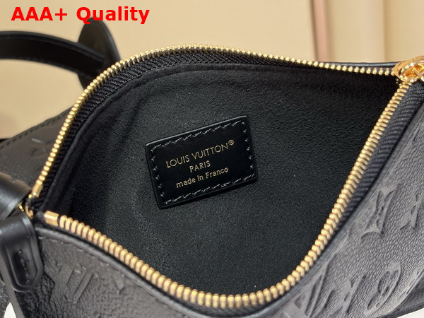 Louis Vuitton All in MM Black Monogram Empreinte Leather M29090 Replica