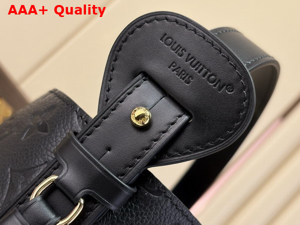Louis Vuitton All in MM Black Monogram Empreinte Leather M29090 Replica