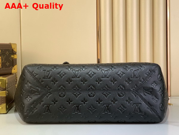 Louis Vuitton All in One MM Black Monogram Empreinte Leather M25860 Replica