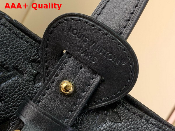 Louis Vuitton All in One MM Black Monogram Empreinte Leather M25860 Replica