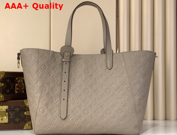 Louis Vuitton All in One MM Tourterelle Monogram Empreinte Leather M25889 Replica