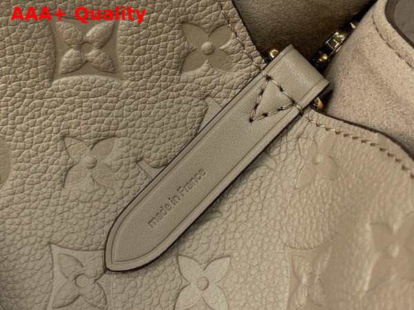 Louis Vuitton All in One MM Tourterelle Monogram Empreinte Leather M25889 Replica